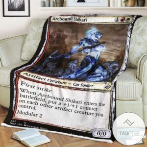 Mh2 360 Arcbound Shikari Mtg Game Magic The Gathering Blanket