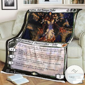 Mh2 368 Grist The Hunger Tide Mtg Game Magic The Gathering Blanket