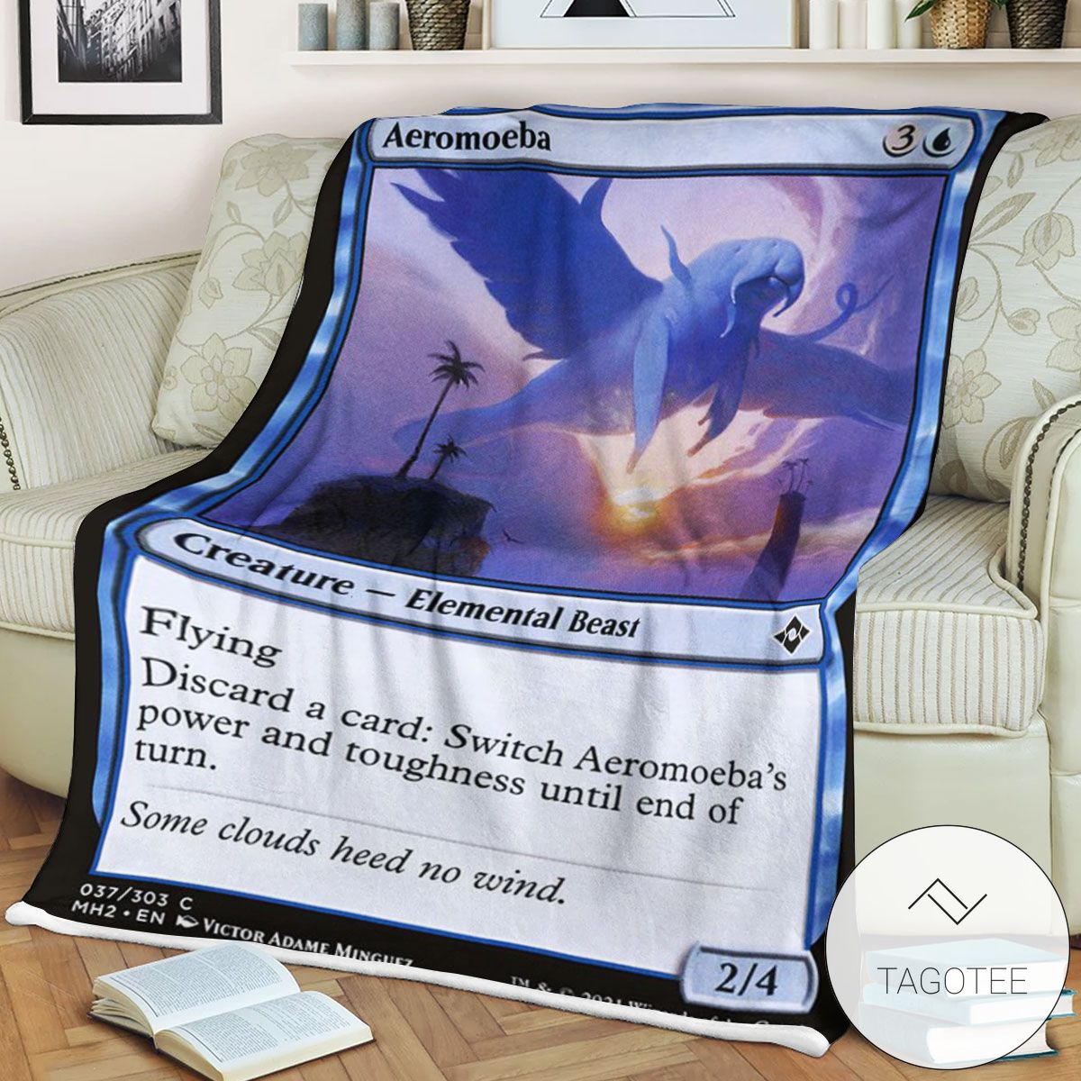Mh2 37 Aeromoeba Mtg Game Magic The Gathering Blanket Mh2 37 Aeromoeba Mtg Game Magic The Gathering Blanket