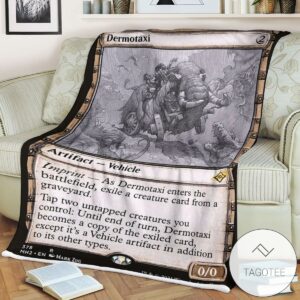 Mh2 378 Dermotaxi Mtg Game Magic The Gathering Blanket