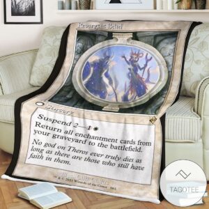 Mh2 385 Resurgent Belief Mtg Game Magic The Gathering Blanket