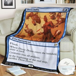 Mh2 39 Dress Down Mtg Game Magic The Gathering Blanket