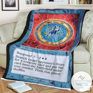 Mh2 390 Inevitable Betrayal Mtg Game Magic The Gathering Blanket
