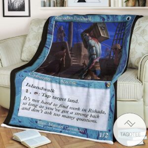 Mh2 391 Rishadan Dockhand Mtg Game Magic The Gathering Blanket