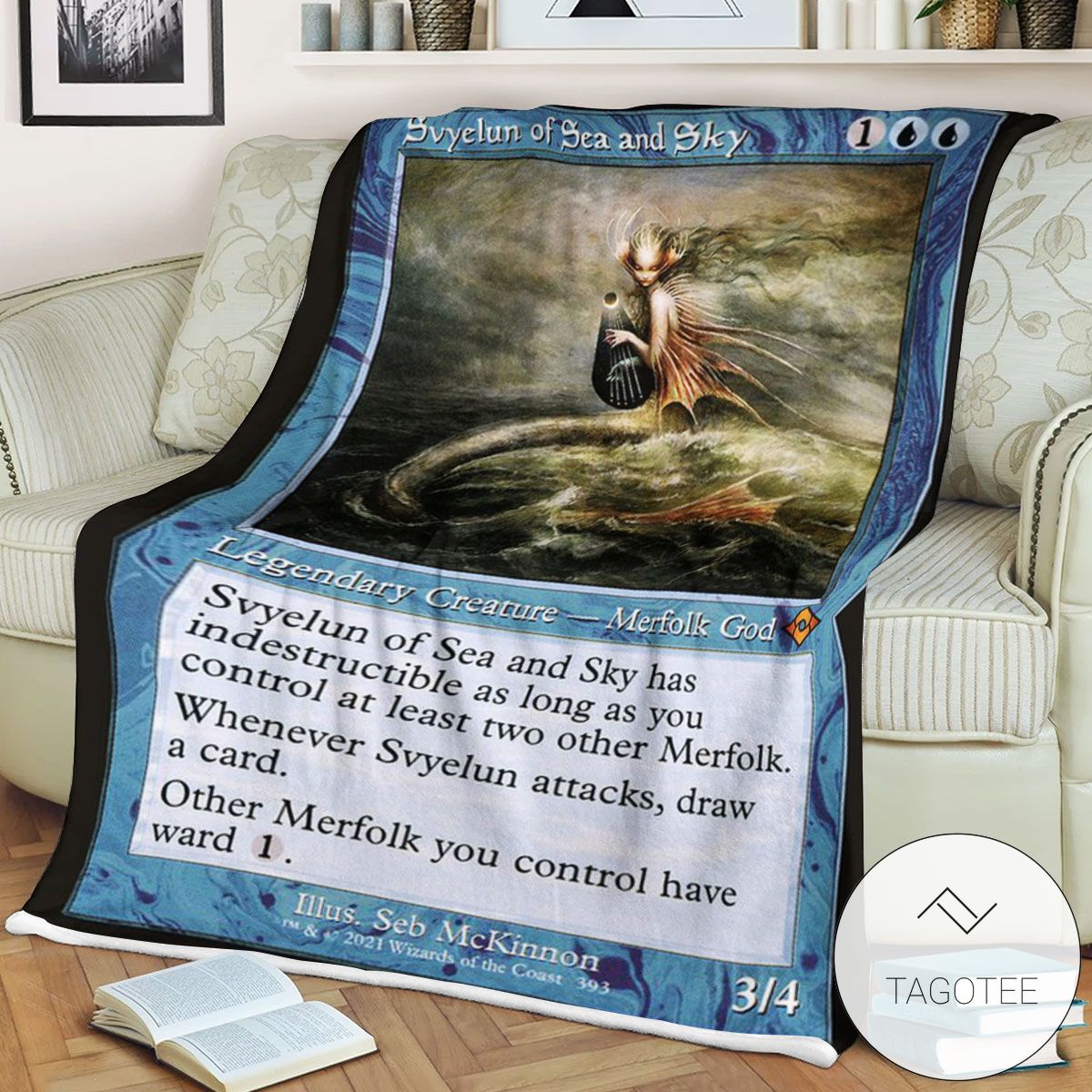 Mh2 393 Svyelun Of Sea And Sky Mtg Game Magic The Gathering Blanket Mh2 393 Svyelun Of Sea And Sky Mtg Game Magic The Gathering Blanket