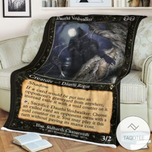 Mh2 397 Dauthi Voidwalker Mtg Game Magic The Gathering Blanket