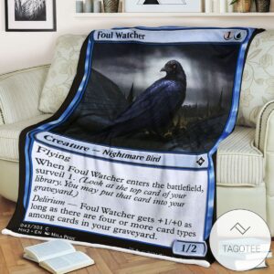 Mh2 43 Foul Watcher Mtg Game Magic The Gathering Blanket