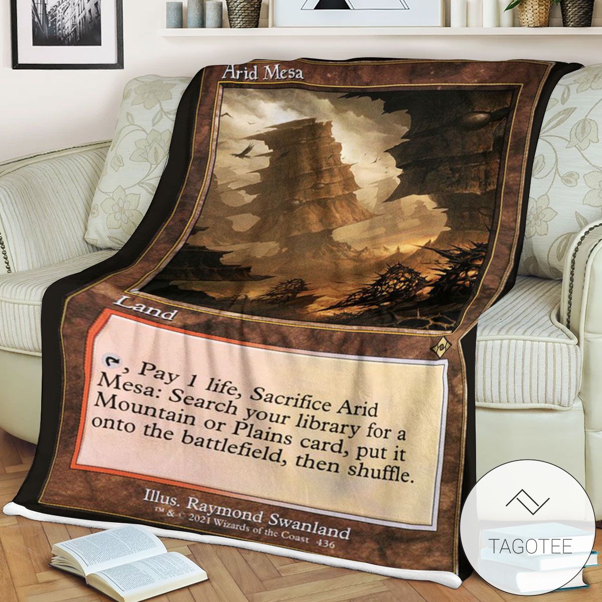 Mh2 436 Arid Mesa Mtg Game Magic The Gathering Blanket Mh2 436 Arid Mesa Mtg Game Magic The Gathering Blanket
