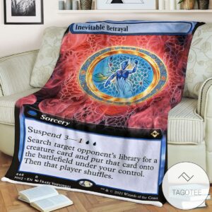 Mh2 446 Inevitable Betrayal Mtg Game Magic The Gathering Blanket