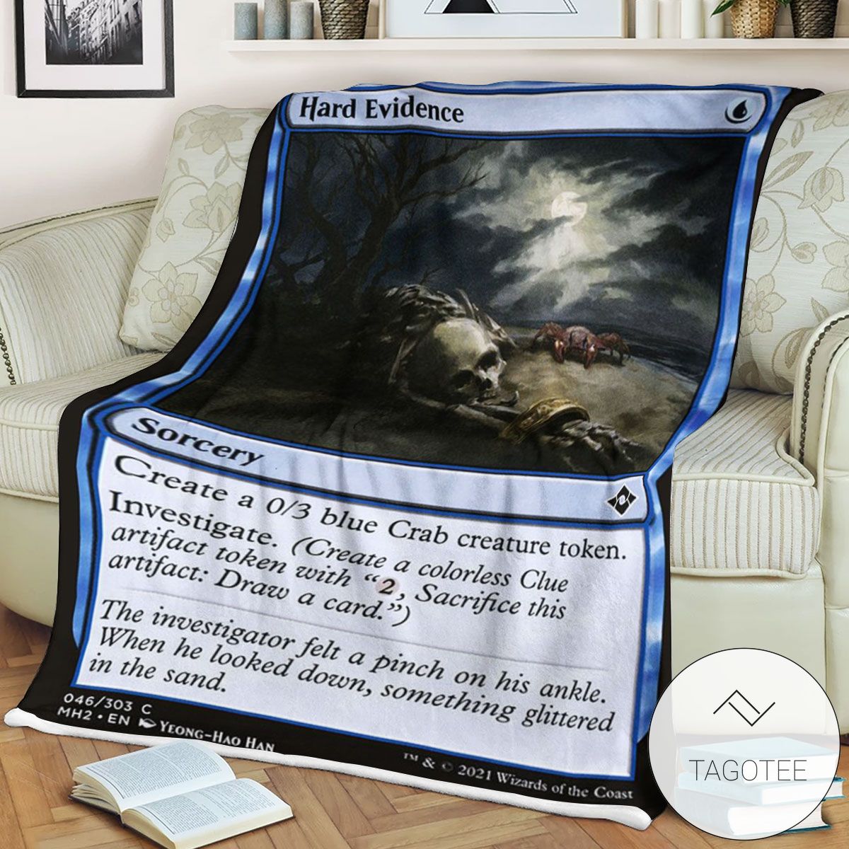 Mh2 46 Hard Evidence Mtg Game Magic The Gathering Blanket Mh2 46 Hard Evidence Mtg Game Magic The Gathering Blanket