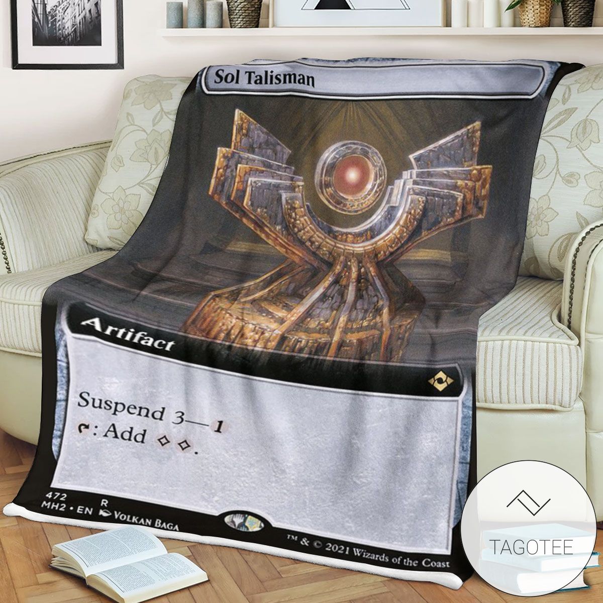Mh2 472 Sol Talisman Mtg Game Magic The Gathering Blanket Mh2 472 Sol Talisman Mtg Game Magic The Gathering Blanket