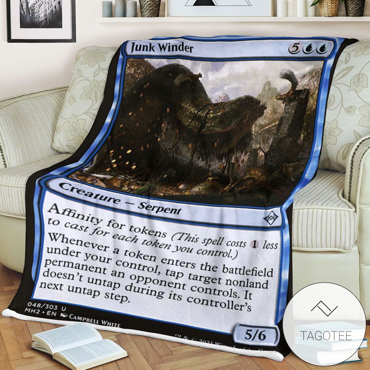 Mh2 48 Junk Winder Mtg Game Magic The Gathering Blanket Mh2 48 Junk Winder Mtg Game Magic The Gathering Blanket