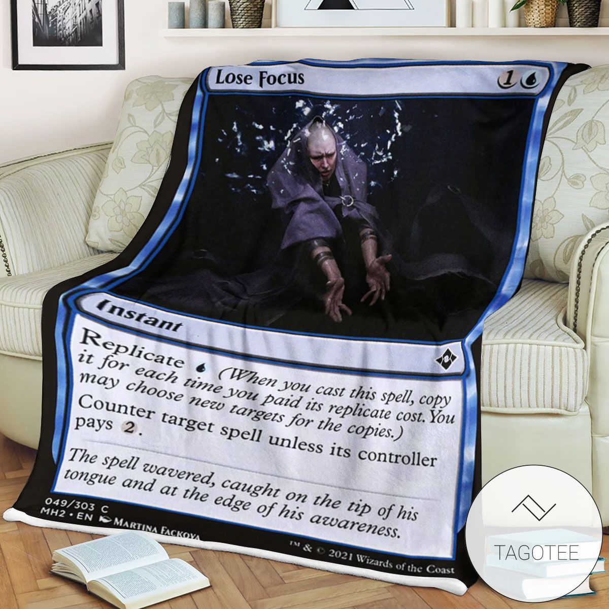 Mh2 49 Lose Focus Mtg Game Magic The Gathering Blanket Mh2 49 Lose Focus Mtg Game Magic The Gathering Blanket
