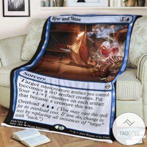 Mh2 58 Rise And Shine Mtg Game Magic The Gathering Blanket