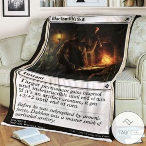 Mh2 6 Blacksmith S Skill Mtg Game Magic The Gathering Blanket