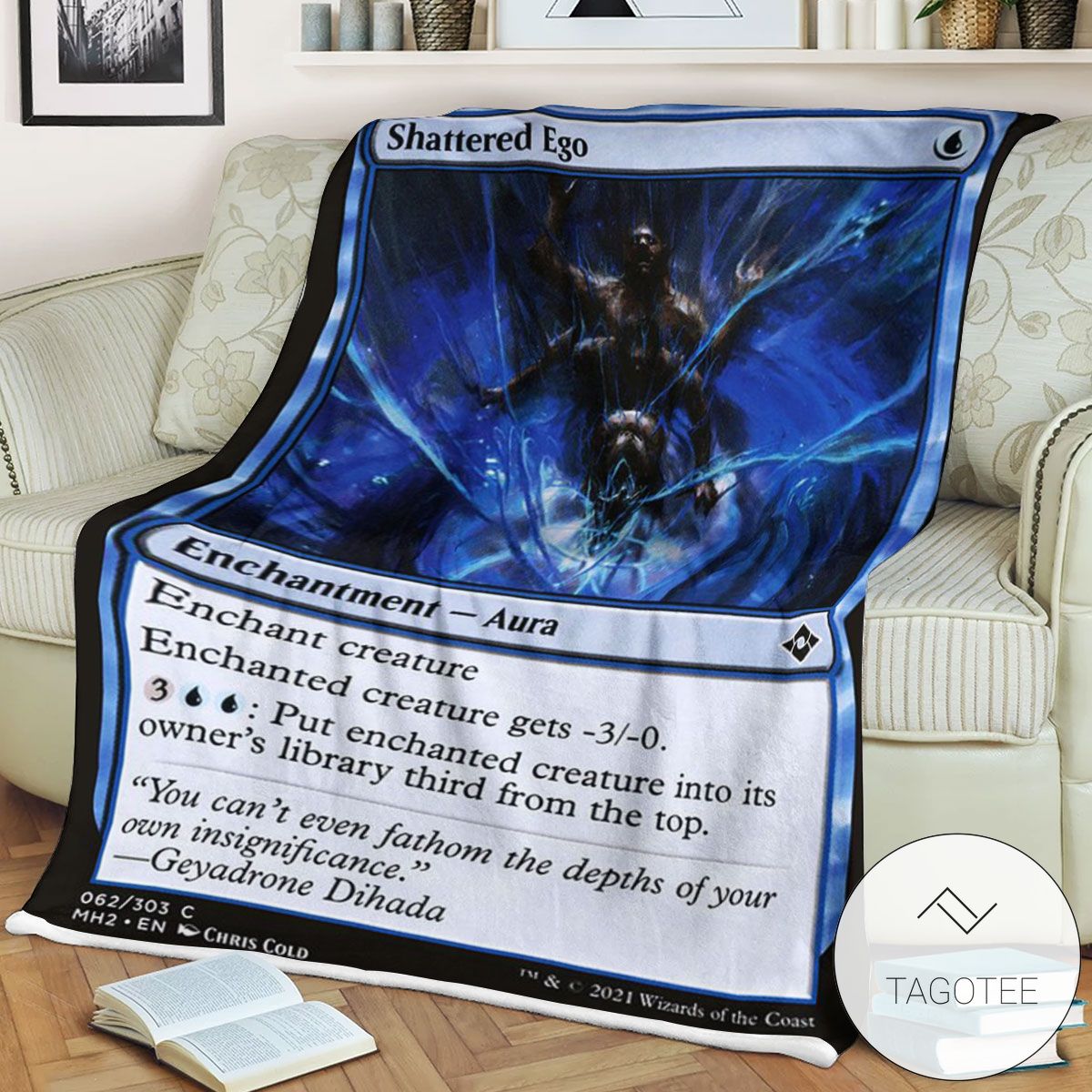 Mh2 62 Shattered Ego Mtg Game Magic The Gathering Blanket Mh2 62 Shattered Ego Mtg Game Magic The Gathering Blanket
