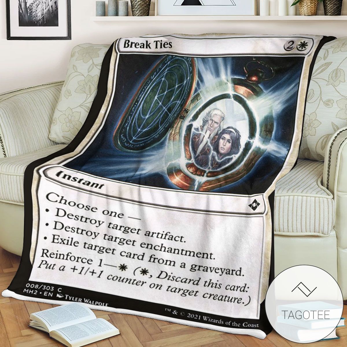 Mh2 8 Break Ties Mtg Game Magic The Gathering Blanket Mh2 8 Break Ties Mtg Game Magic The Gathering Blanket