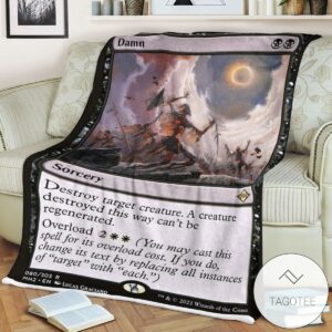 Mh2 80 Damn Mtg Game Magic The Gathering Blanket