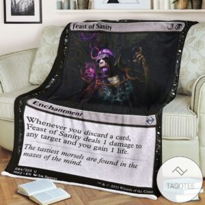 Mh2 84 Feast Of Sanity Mtg Game Magic The Gathering Blanket
