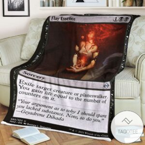 Mh2 85 Flay Essence Mtg Game Magic The Gathering Blanket