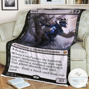 Mh2 87 Grief Mtg Game Magic The Gathering Blanket