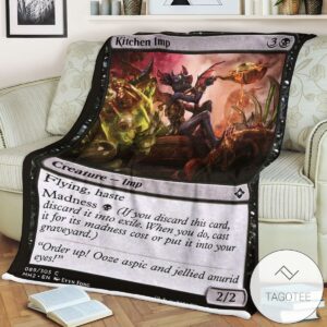 Mh2 89 Kitchen Imp Mtg Game Magic The Gathering Blanket