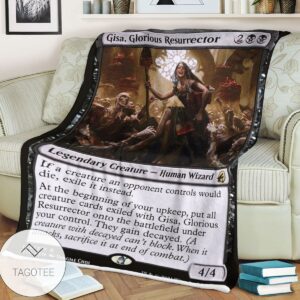 Mid 103 Gisa Glorious Resurrector Mtg Game Magic The Gathering Blanket
