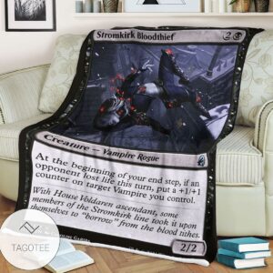 Mid 123 Stromkirk Bloodthief Mtg Game Magic The Gathering Blanket