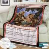 Mid 127 Abandon The Post Mtg Game Magic The Gathering Blanket