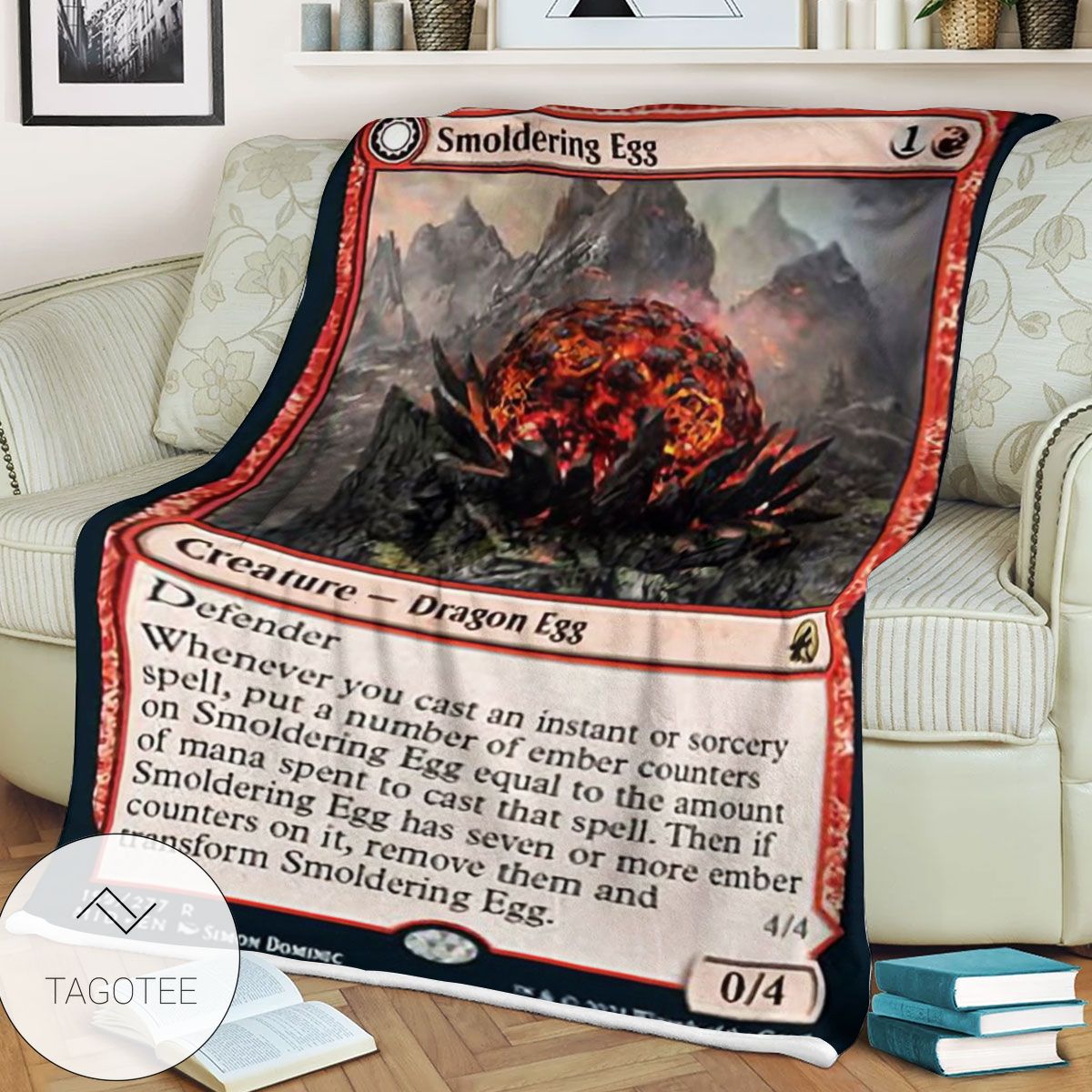 Mid 159 Smoldering Egg Mtg Game Magic The Gathering Blanket Mid 159 Smoldering Egg Mtg Game Magic The Gathering Blanket