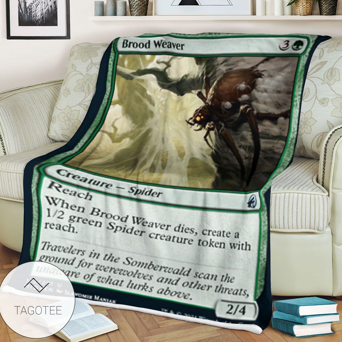 Mid 173 Brood Weaver Mtg Game Magic The Gathering Blanket Mid 173 Brood Weaver Mtg Game Magic The Gathering Blanket