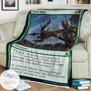Mid 176 Clear Shot Mtg Game Magic The Gathering Blanket