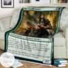 Mid 186 Harvesttide Sentry Mtg Game Magic The Gathering Blanket