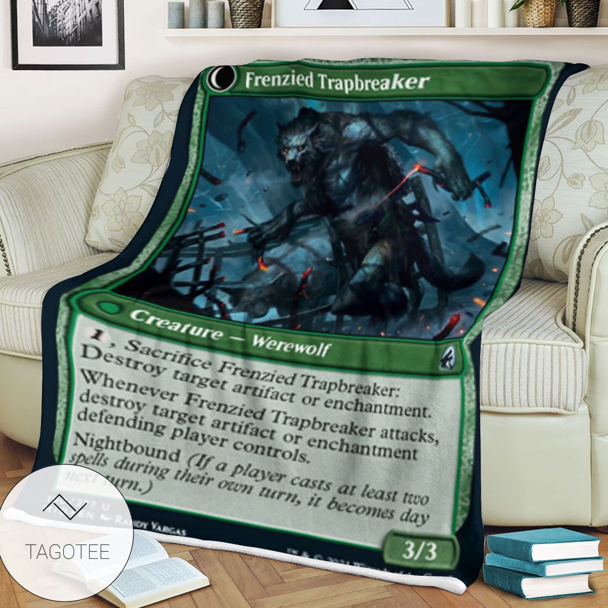 Mid 190 Frenzied Trapbreaker Mtg Game Magic The Gathering Blanket Mid 190 Frenzied Trapbreaker Mtg Game Magic The Gathering Blanket