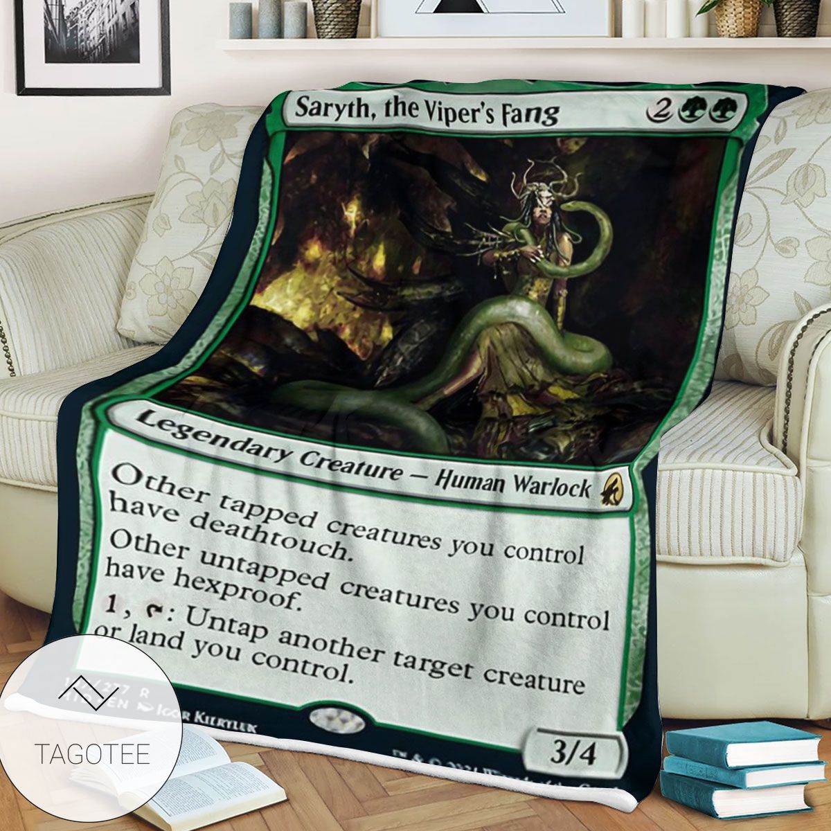 Mid 197 Saryth The Viper S Fang Mtg Game Magic The Gathering Blanket Mid 197 Saryth The Viper S Fang Mtg Game Magic The Gathering Blanket