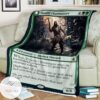 Mid 204 Tovolar S Huntmaster Mtg Game Magic The Gathering Blanket