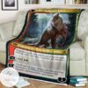 Mid 211 Arlinn The Moon S Fury Mtg Game Magic The Gathering Blanket