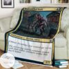 Mid 212 Bladestitched Skaab Mtg Game Magic The Gathering Blanket