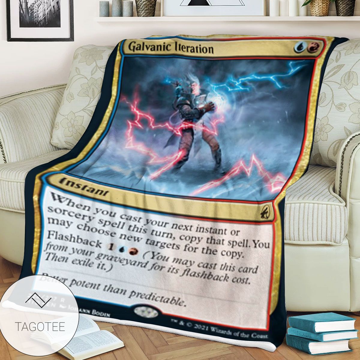 Mid 224 Galvanic Iteration Mtg Game Magic The Gathering Blanket Mid 224 Galvanic Iteration Mtg Game Magic The Gathering Blanket