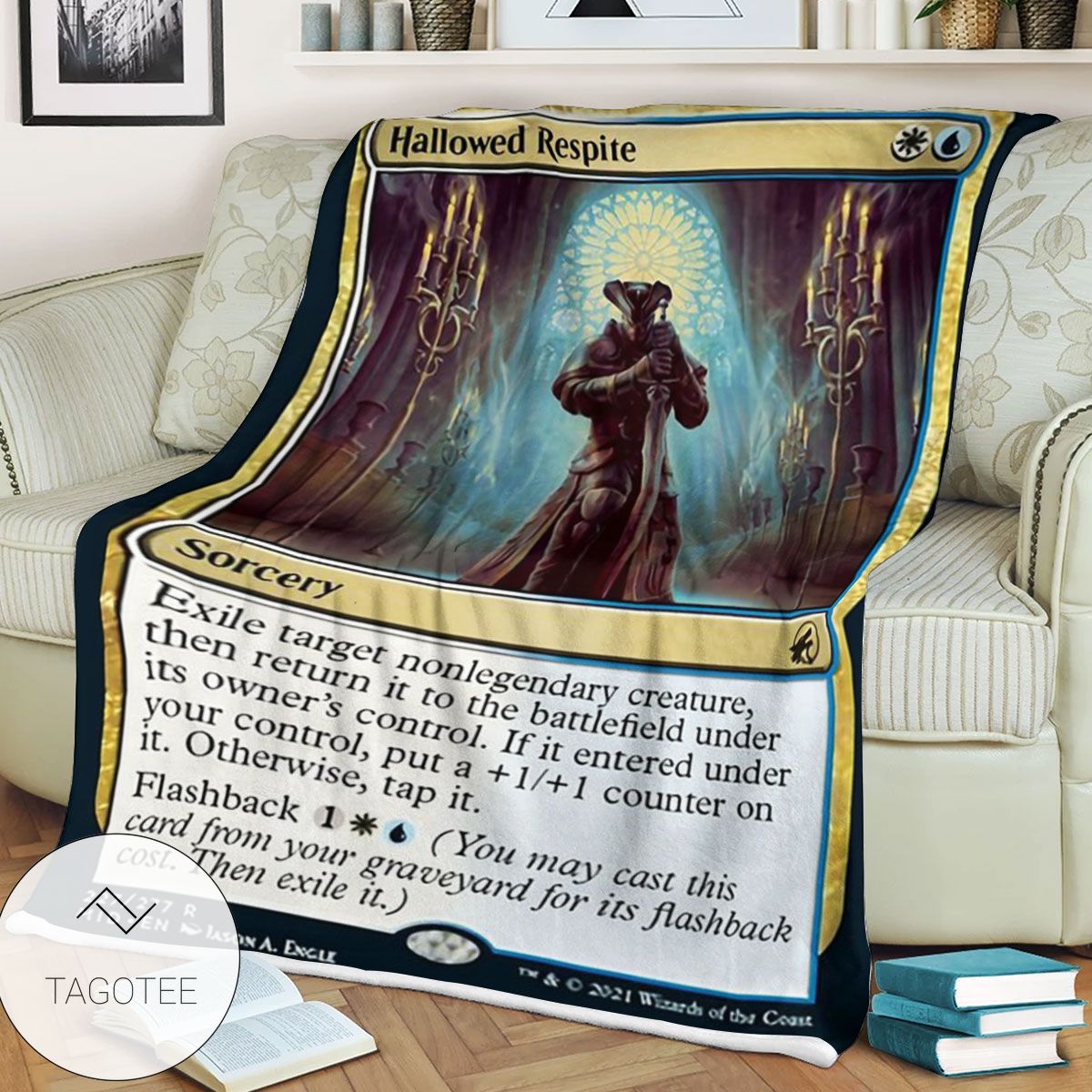 Mid 227 Hallowed Respite Mtg Game Magic The Gathering Blanket Mid 227 Hallowed Respite Mtg Game Magic The Gathering Blanket