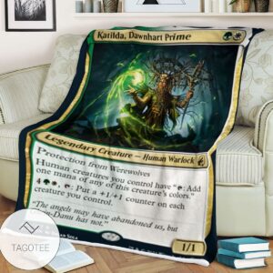 Mid 230 Katilda Dawnhart Prime Mtg Game Magic The Gathering Blanket