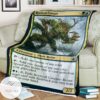 Mid 238 Rootcoil Creeper Mtg Game Magic The Gathering Blanket