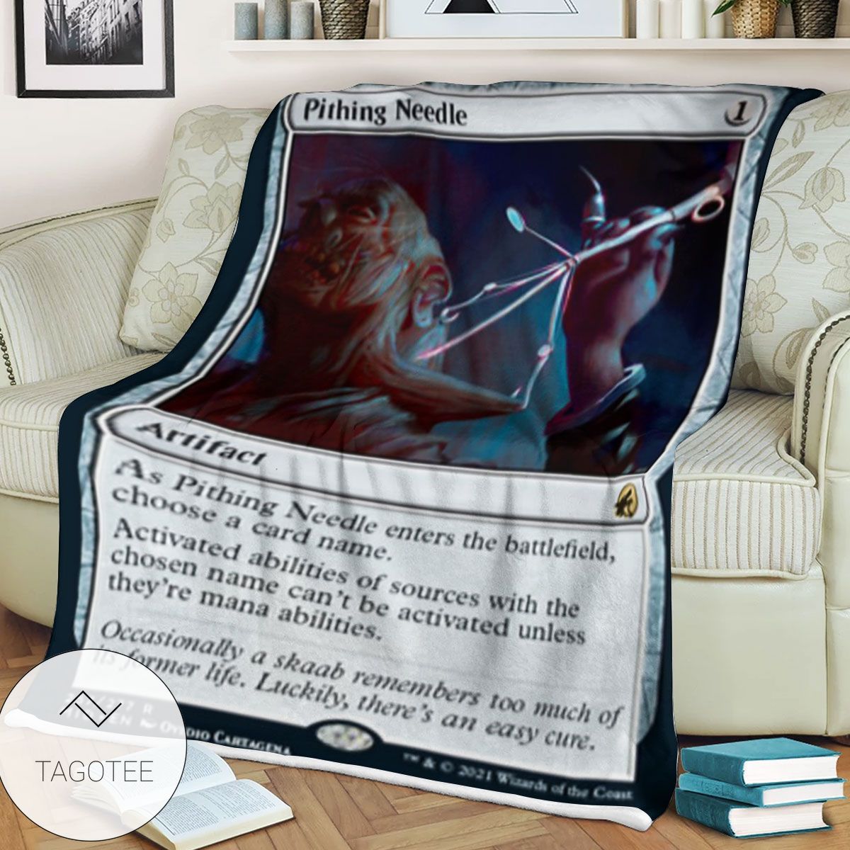 Mid 257 Pithing Needle Mtg Game Magic The Gathering Blanket Mid 257 Pithing Needle Mtg Game Magic The Gathering Blanket