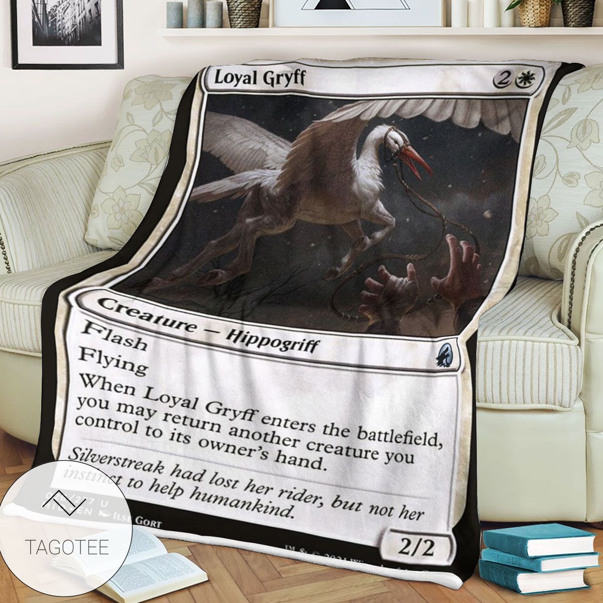 Mid 26 Loyal Gryff Mtg Game Magic The Gathering Blanket Mid 26 Loyal Gryff Mtg Game Magic The Gathering Blanket