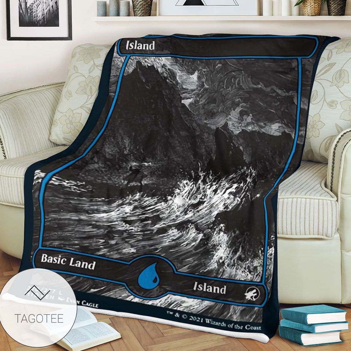 Mid 270 Island Mtg Game Magic The Gathering Blanket Mid 270 Island Mtg Game Magic The Gathering Blanket