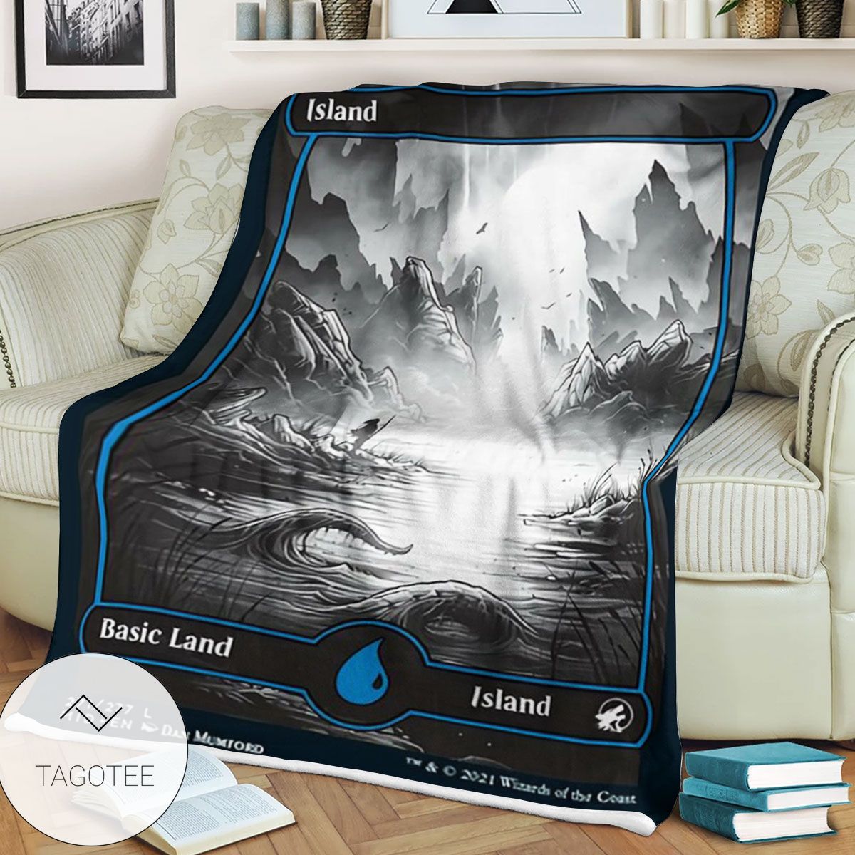 Mid 271 Island Mtg Game Magic The Gathering Blanket Mid 271 Island Mtg Game Magic The Gathering Blanket