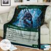 Mid 302 Untamed Pup Mtg Game Magic The Gathering Blanket