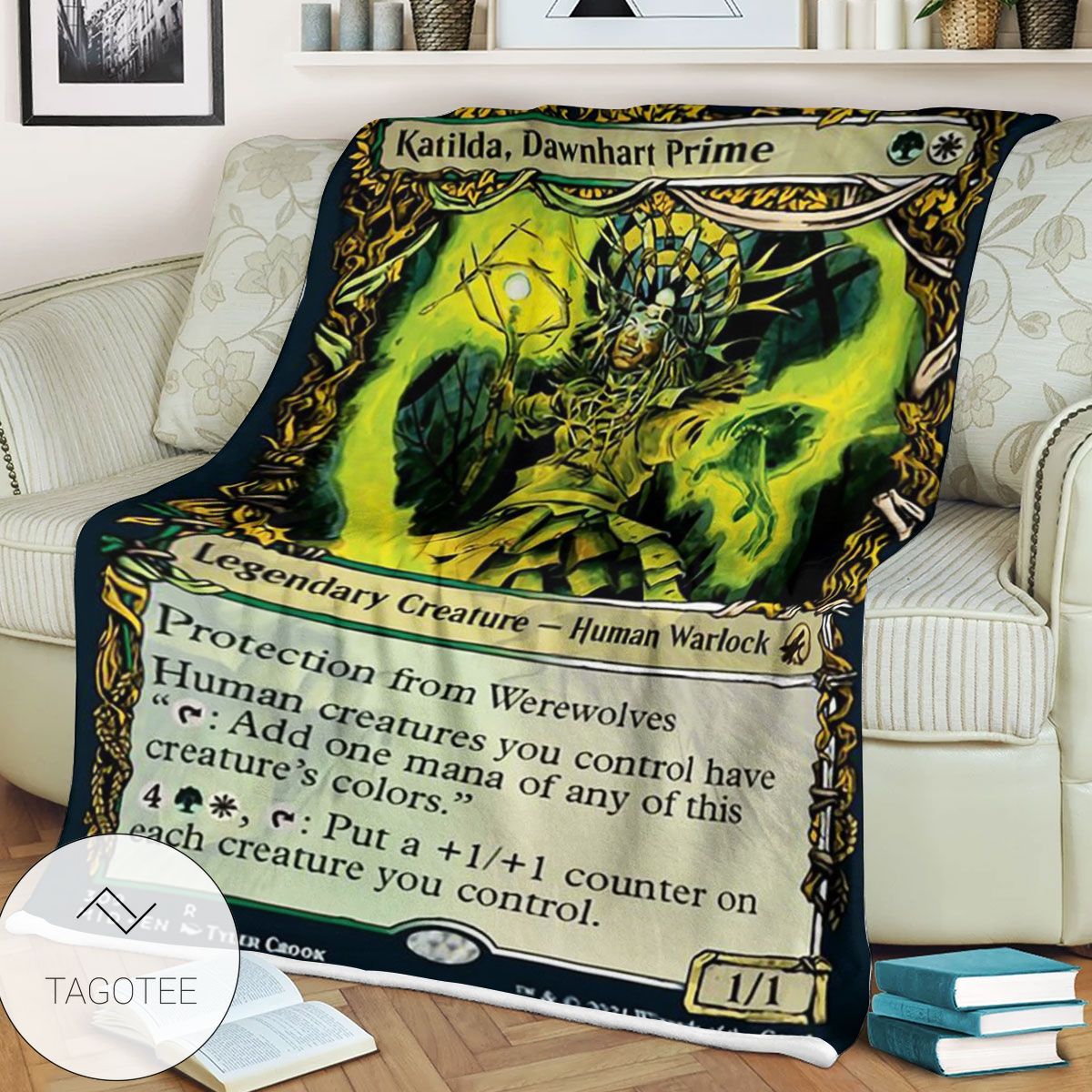 Mid 309 Katilda Dawnhart Prime Mtg Game Magic The Gathering Blanket Mid 309 Katilda Dawnhart Prime Mtg Game Magic The Gathering Blanket