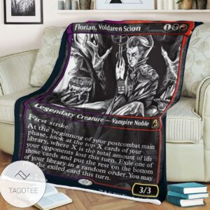 Mid 318 Florian Voldaren Scion Mtg Game Magic The Gathering Blanket