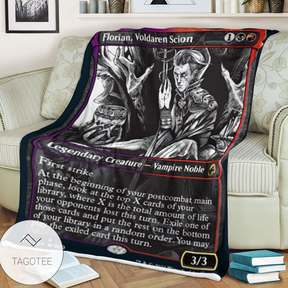 Mid 318 Florian Voldaren Scion Mtg Game Magic The Gathering Blanket Mid 318 Florian Voldaren Scion Mtg Game Magic The Gathering Blanket